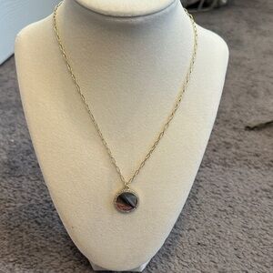 Electric Picks Gold “mom” Pendant Necklace